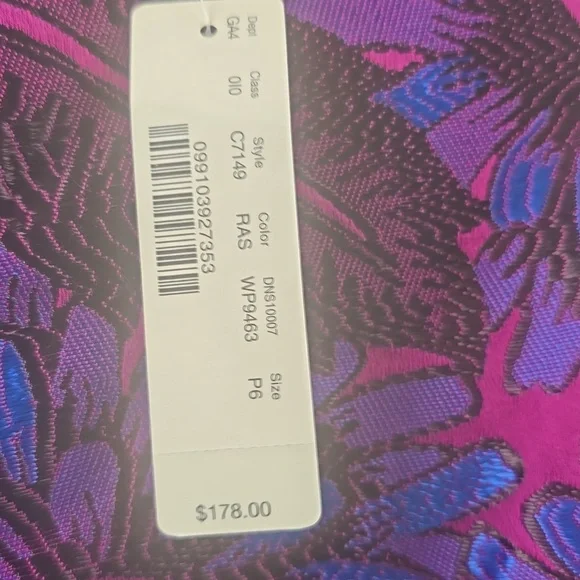 J. Crew Purple Floral Sleeveless Shift Dress - Picture 5 of 9